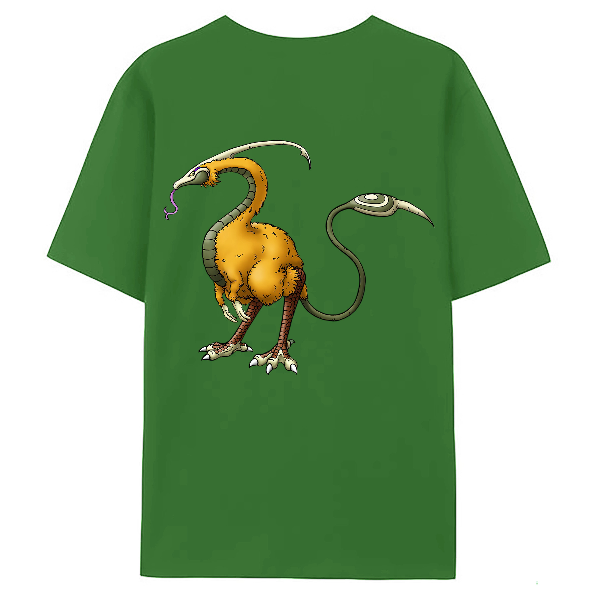 （画像用） ドラゴンクエスト Doragon Kuesuto Dragon Quest レディース半袖Tシャツ(バックプリント)